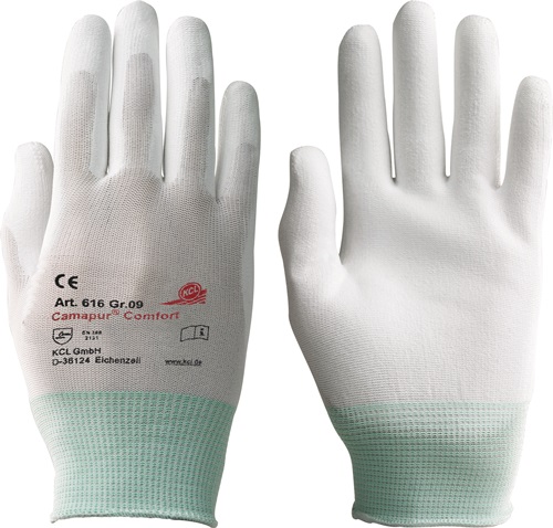 Handschuhe Camapur Comfort 616 Gr.6 weiß EN 388 PSA II 10 PA