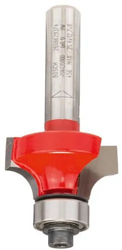 Bosch Abrundfräser Exppert for Wood Radius 6,35mm Arbeits-L.12,7mm D.25,4mm L.55mm