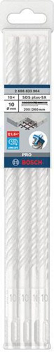 Bosch Hammerbohrer PRO Arbeits-L.200mm D.10mm L.260mm SDS plus-5X