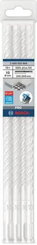 Bosch Hammerbohrer PRO Arbeits-L.200mm D.10mm L.260mm SDS plus-5X