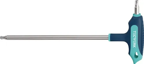 TECWERK Schraubendreher m.Quergr.T 20x100mm Seitenabtr.TX m.Bohr.