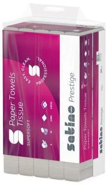 Satino Papierhandtuch 274980 24x32cm 2lg. W-Falz hw 3.000Bl.