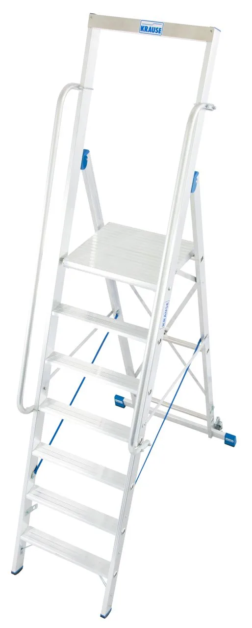 Krause STABILO Stufen-StehLeiter mit großer Standplattform 1x7 Stufen