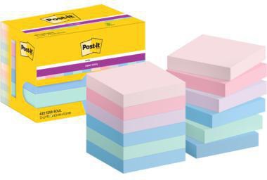 Post-it Haftnotiz 622-12SS-SOUL 47,6x47,6mm 90Bl sort 12St
