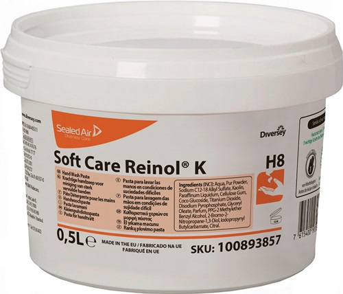 Handwaschpaste Soft Care REINOL K frei v.hautaggressiven Bestandteilen DIVERSEY