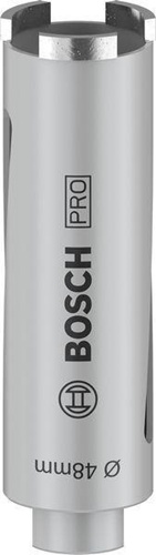Bosch Diamanttrockenbohrkrone PRO Arbeits-L.48mm D.150 G 1/2Zoll 3 Seg.
