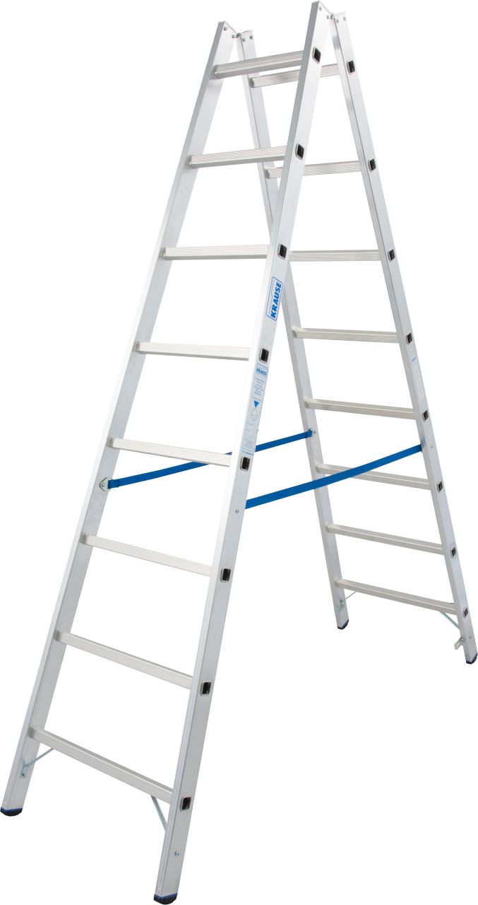 Krause STABILO Sprossen-DoppelLeiter 2x8 Sprossen