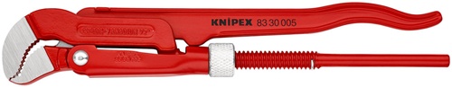 Rohrzange DIN 5234 Gesamt-L.245mm Spann-W.0-35mm f.Rohre 1/2 Zoll KNIPEX