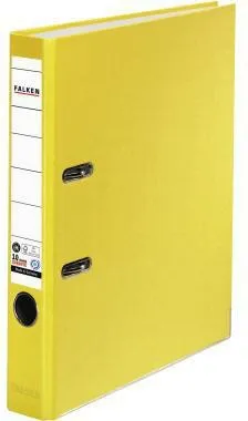 Falken Ordner Recycolor 11286333 DIN A4 50mm Papier gelb