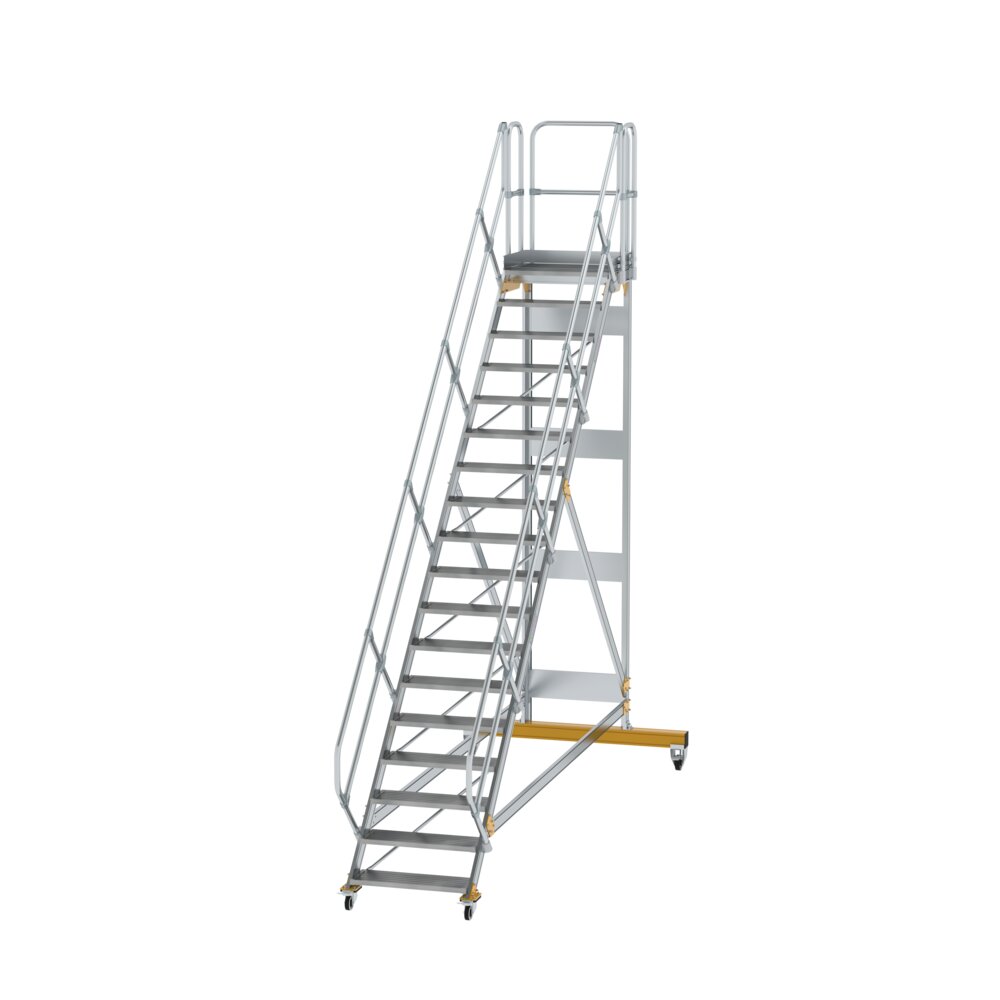 MUNK Plattformtreppe Aluminium,Stahl verzinkt