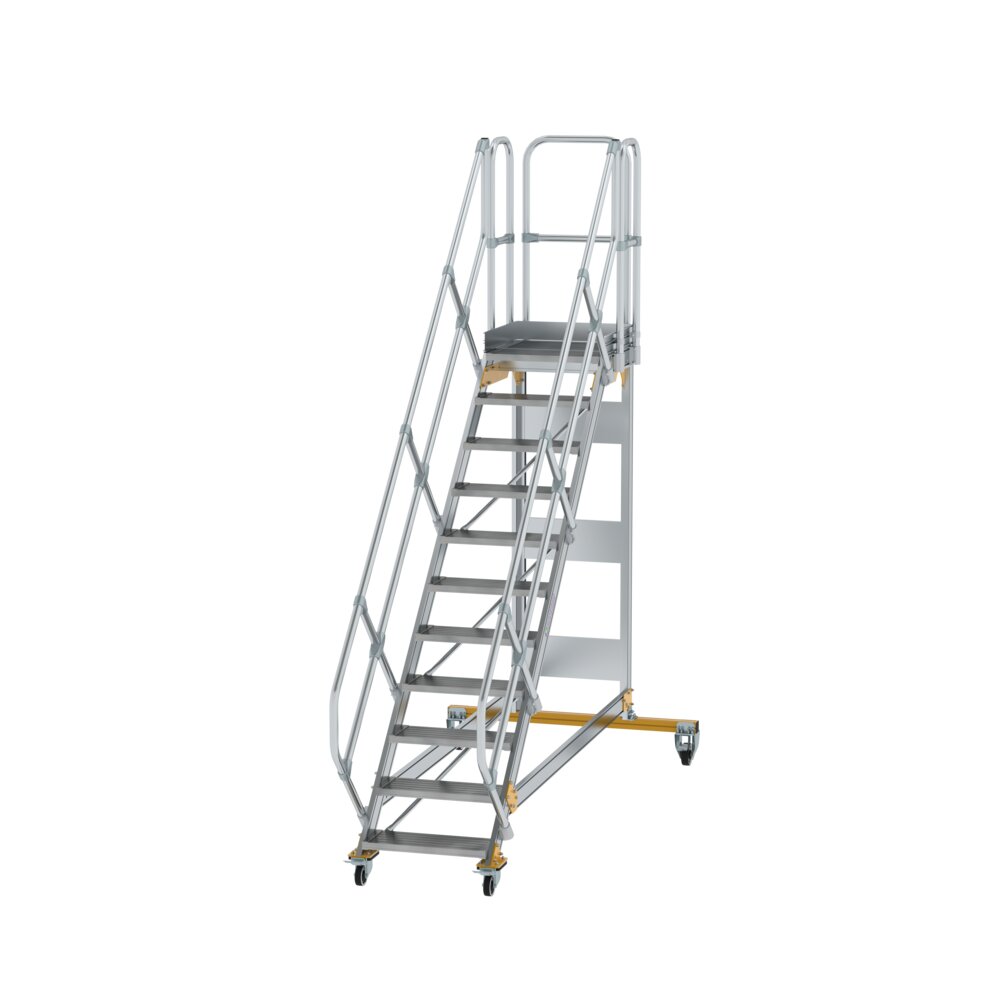 MUNK Plattformtreppe Aluminium,Stahl verzinkt