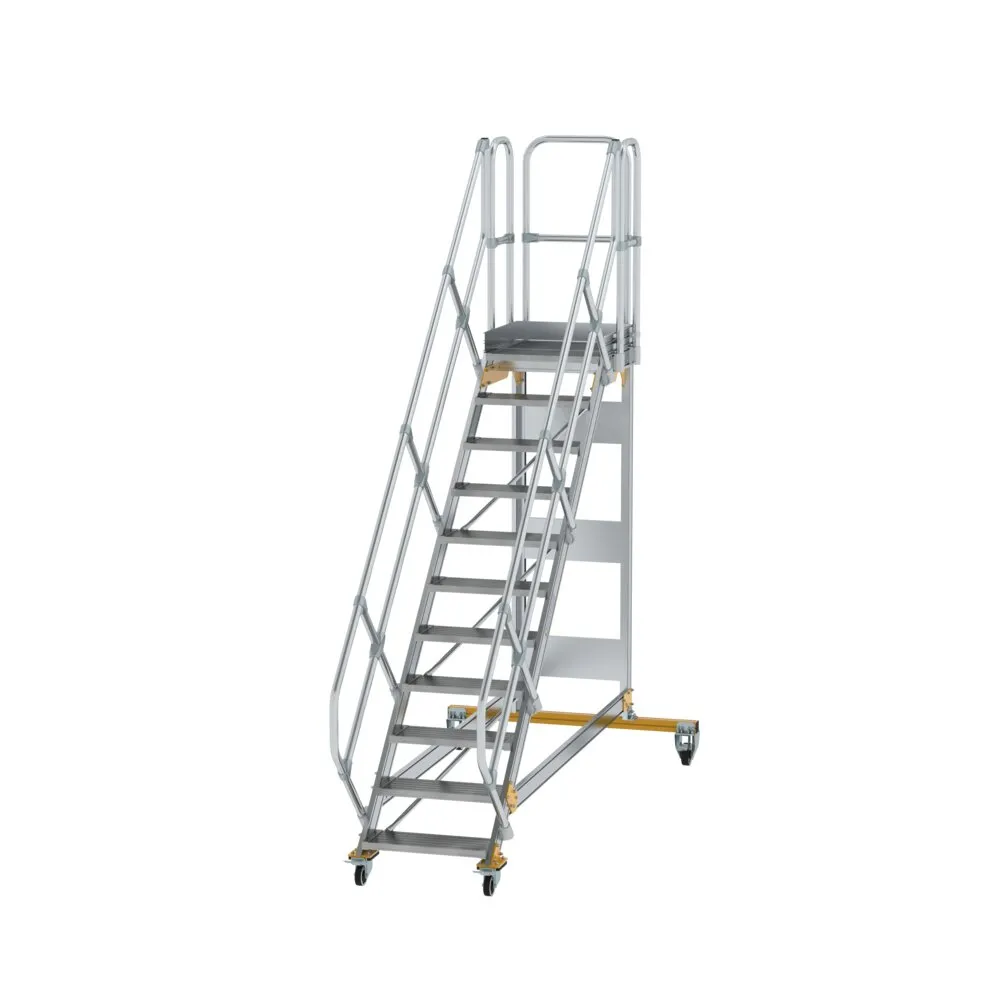 MUNK Plattformtreppe Aluminium,Stahl verzinkt