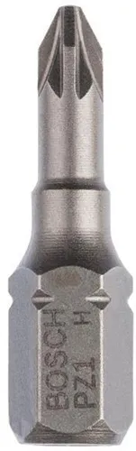 Bosch Schrauberbit Extra-Hart ISO1173 C6.3 PZ 1 L.25mm 1/4Zoll-Außen-6kt 10St.