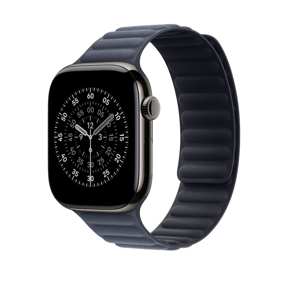 Apple Armband mit Magnetverschluss, Navy, 46mm, S/M (140-180 mm Umfang)