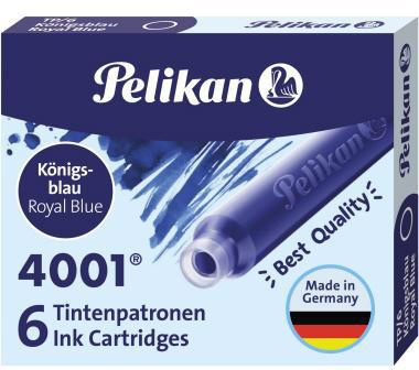 Pelikan Tintenpatrone 4001 TP/6 301176 königsblau 6 St./Pack.