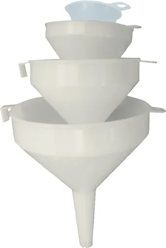 Trichterset 4-teilig 50,75,100,120mm Ku.(PE) REILANG