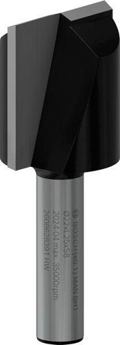 Bosch Nutfräser Standard for Wood Arbeits-L.25mm D.22mm L.56mm Schaft 8mm