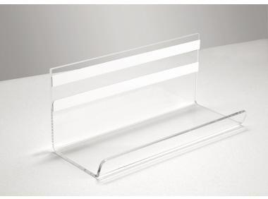 SIGEL Stiftschale Artverum GL199 für Glas-Magnetboard glasklar