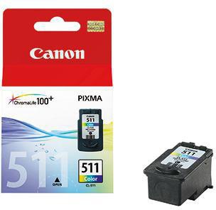 Canon Tintenpatrone 2972B001 CL-511 244Seiten 9ml c/m/y