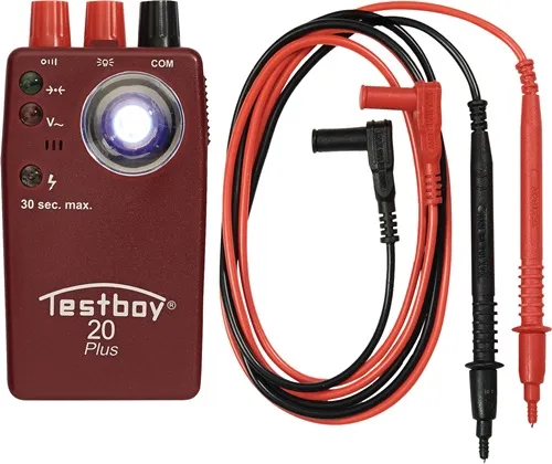 Durchgangsprüfer TB 20 Plus b.300 V CAT II 300 V TESTBOY