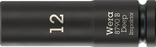 Steckschlüsseleinsatz 8790 B Impaktor Deep 3/8 Zoll 12mm L.63mm WERA