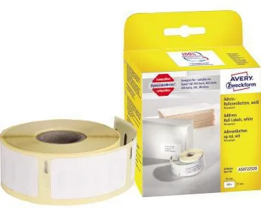 Avery Zweckform Etikett AS0722520 54x25mm 500 St./Rl.