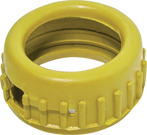 Manometerschutzkappe gelb D.63mm Gum.