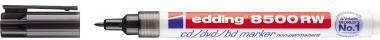 edding CD/DVD-Marker 8500 4-8500001 1mm Rundspitze sw