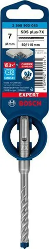 Bosch Hammerbohrer Expert SDS plus-7X D.7mm Arbeits-L.50mm L.115mm