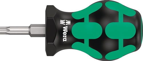 Schraubendreher 367 TORX® Stubby Gr.T 25 Klingen-L.25mm 2K-Griff Rundkl.WERA