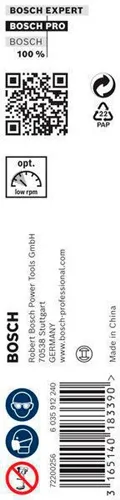 Bosch Holzschlangenbohrer PRO Wood Arbeits-L.160mm D.16mm L.235mm 6-kt SW 11,1mm
