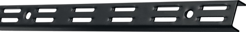 Wandsch.L.1500mm schwarz ma STA zweireihige Lochung ALFER ELEMENT SYSTEM