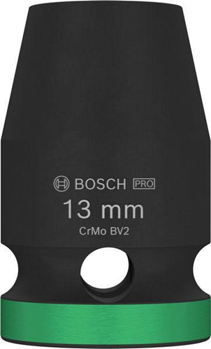 Bosch Steckschlüsseleinsatz PRO Impact 1/2Zoll SW13mm M8 Standard Außen-D.21,4/25mm