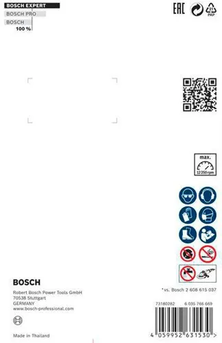 Bosch Diamanttrennscheibe EXPERT MultiMaterial X-LOCK D.125mm Segment-H.12mm