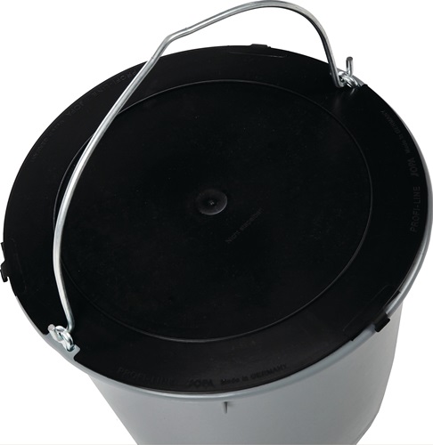 Deckel schwarz ID 310mm Recycling-Kunststoff JOPA