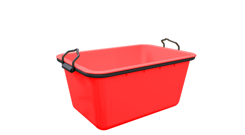 Schake Mörtelwanne 200 ltr. - Farbe rot