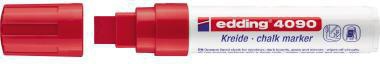 edding Kreidemarker 4090 4-4090002 4-15mm Keilspitze rot