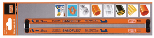 Metallsägeblatt Sandflex® L.300mm ZpZ 24 1-s.Bimetall 2 St./Karte BAHCO