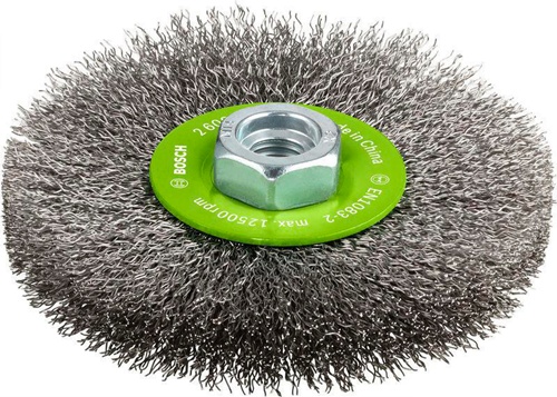 Bosch Scheibenbürste PRO Stainless Steel clean D.115mm Draht-St.0,3mm Edelstahl