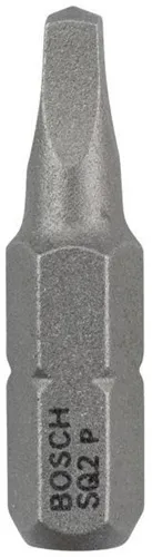 Bosch Schrauberbit Extra-Hart ISO1173 C6.3 R2 L.25mm 1/4Zoll-Außen-6kt 25St.