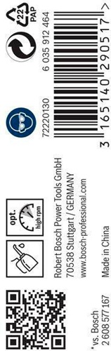 Bosch Metallbohrer PRO Metal Arbeits-L.24mm D.2mm L.49mm 10St.