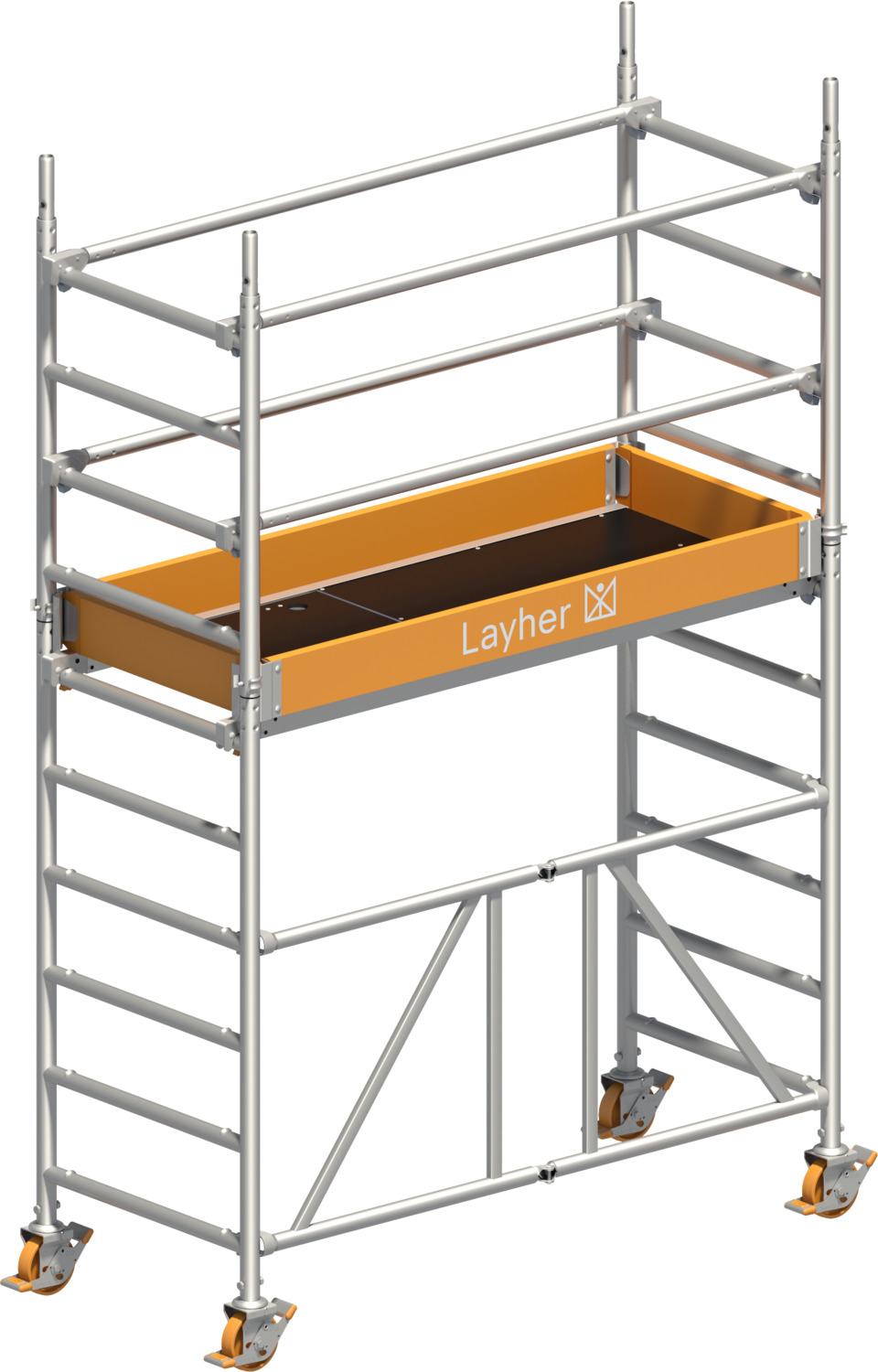 Layher Fahrgerüst Zifa P2 Typ: 1406310 | SH: 1,61 m / AH: 3,61 m