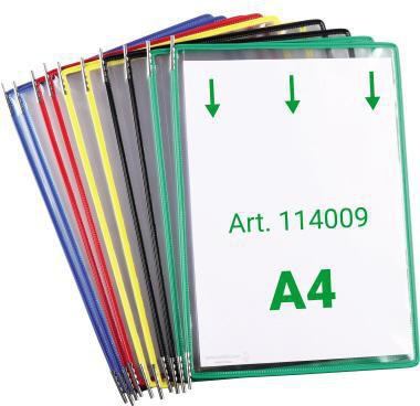 DJOIS Sichttafel 114009 DIN A4 sortiert 10 St./Pack.