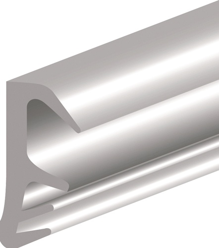 Flügelfalzdichtung 4050 L.5m z.Einfräsen PVC blk beige ELLEN