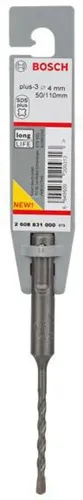 Bosch Hammerbohrer Arbeits-L.50mm D.4mm L.110mm SDS plus-3