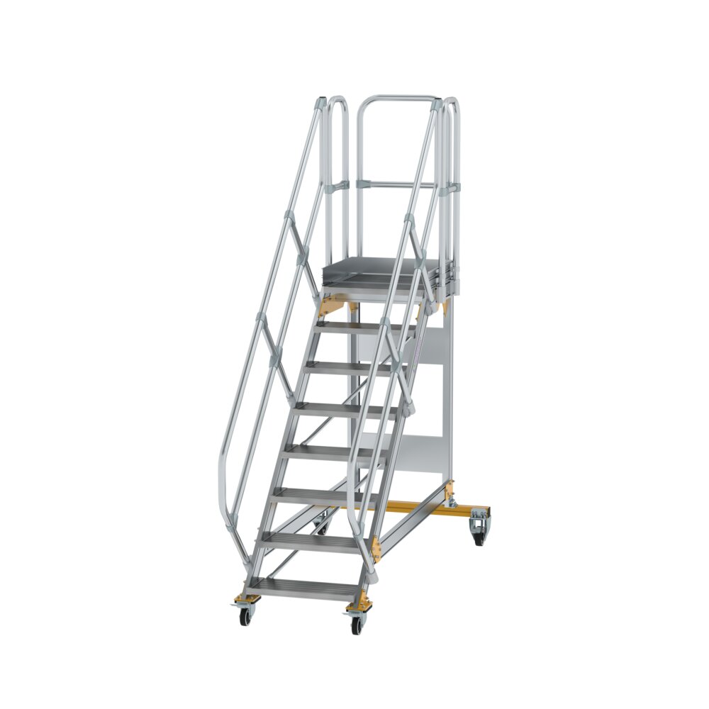 MUNK Plattformtreppe Aluminium,Stahl verzinkt