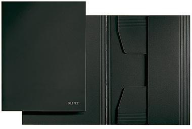 Leitz Jurismappe 39240095 DIN A4 3Klappen Karton schwarz