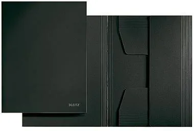 Leitz Jurismappe 39240095 DIN A4 3Klappen Karton schwarz