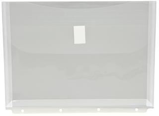 Dokumententasche DIN A4 mit Abheftrand transparent 5 St./Pack.