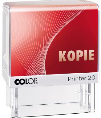 COLOP Textstempel Printer 20 KOPIE 100671 38mm Kunststoff rt